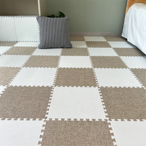 Schattige Tatami Stijl Vierkante <span class=keywords><strong>Mat</strong></span> Harige Vloermatten Vierkanten Puzzel Pluizige Tapijten Voor Slaapkamer - Product Image 2