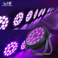 Éclairage de scène mini 18x10, 64 effets DMX pour club, KTV, discothèque, DJ, fête, projecteur Wash PAR