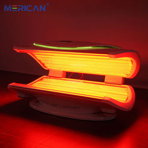 Gelişmiş Yakın Kızılötesi ve Kırmızı Işık Terapi Kabini Tam Vücut Fotobiyomodülasyon Terapi Cihazı 660nm 850nm ile - Product Image 1