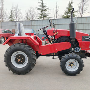 จัดส่งฟรี เครื่องจักรก่อสร้างขนาดเล็ก รถแทรกเตอร์ล้อเล็ก รถแทรกเตอร์ขนาดกะทัดรัดจากจีน - Product Image 2