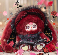 Babythree-Sun Bloom Boîte Mystère Lapin en Peluche en Dentelle Florale, Poupée Lapin Douce et Moelleuse, Style Lolita Mignon, Article de Collection