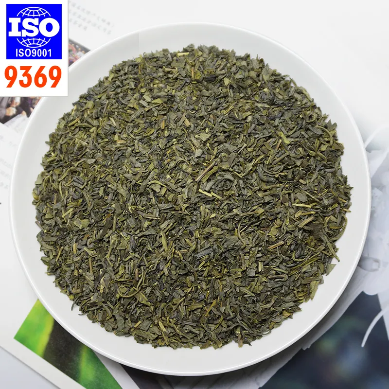 Thé chinois biologique vert, thé vert prix au kg, meilleur thé vert chunmee 9369