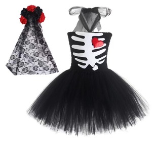 Falda Tutú <span class=keywords><strong>de</strong></span> <span class=keywords><strong>Bruja</strong></span> para Niñas, <span class=keywords><strong>Disfraz</strong></span> <span class=keywords><strong>de</strong></span> Halloween, 100% Poliéster - Product Image 6
