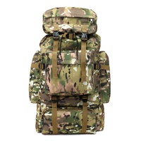Sac à dos tactique professionnel sac durable étanche GPS de grande capacité avec plusieurs compartiments et sangles rembourrées