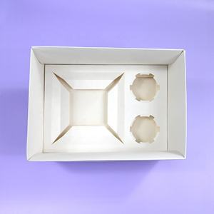 Xjh <span class=keywords><strong>2</strong></span> Holtes Cupcake Bento Boxes Met Doorzichtig Deksel Bakkerij <span class=keywords><strong>Box</strong></span> Cake Verpakking Muffin Cup Bento <span class=keywords><strong>Box</strong></span> Voor Verjaardagsfeestje - Product Image 1