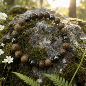 Pulsera de Piedra Natural con Cuentas de Vidrio Coloridas, Joyería Bendecida, Sin Costuras, Fabricante Verificado, Auditoría de Fábrica, Soporte - Product Image 4
