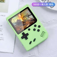 Console de jeu rétro portable 500 en 1 avec Wi-Fi, écran de 2,4/2,8 pouces, multicolore, batterie de 600 mAh