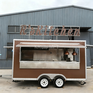 Camion de vente mobile professionnel, remorque de concession, chariot de restauration, remorque alimentaire avec cuisine entièrement équipée - Product Image 3