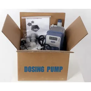 Chemical Metering Pump 20LPH Solenoid Dosing Pump Diaphragm Metering Pump For Chemical Liquid
