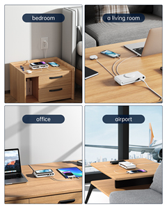 Magnetic Wireless <b>USB</b> Charger Portable Fast <b>Charging</b> PD 45W Type-C Ports Eco-Friendly Retractable <b>Cable</b> Laptops OVP Mobile Phone - Product Image 5