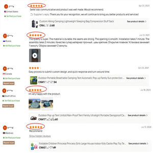 Tenda Pop-up Rotonda Impermeabile per Cani, Best Seller con Borsa per Facile Trasporto in Campeggi e Sentieri - Product Image 5