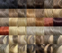 Nouvelle Arrivée Cheveux Remy à Cuticules Alignées Haute Qualité Double Trame Faite à la Machine Couleur Blanche Extension de Cheveux Brésiliens