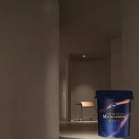 Revêtement liquide en micro-ciment élastique flexible pour les murs courbes