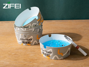 ที่เขี่ยบุหรี่แบบใช้แล้วทิ้งคุณภาพสูง 25 ชิ้น แบบพกพา หนาพิเศษ ไร้ควัน พร้อมบาล์มดูดซับขี้เถ้า - Product Image 4