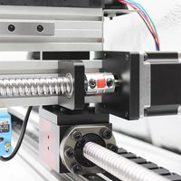 Robot de pórtico de accionamiento de tornillo de bola de movimiento lineal XYZ Etapa lineal Mesa deslizante de 3 ejes Robot cartesiano