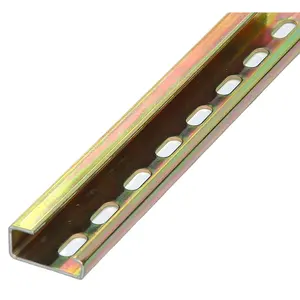 Clod rolled Top hat din rail small steel mounting rail G type rails