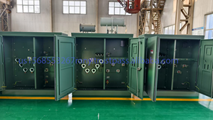 หม้อแปลงไฟฟ้าเหมืองแร่4.16kV 300kVA ก้าวขึ้น/ก้าวลงแผ่นหม้อแปลงพลังงานแสงอาทิตย์ที่ติดตั้งมาพร้อมกับฟีดแบบวงแหวน - Product Image 2