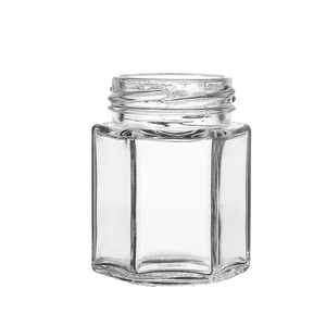 <span class=keywords><strong>KDG</strong></span> Factory-contenedor Hexagonal personalizado de 150ml, 280ml, 380ml, gran oferta, envase de pedernal, tapas de Metal, frascos de vidrio a granel - Product Image 4