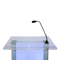 Atril de Acrílico Transparente PMMA de 12 mm de Grosor, Desmontable, Personalizado para Publicidad, para Uso en Interiores
