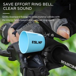Campana de Bicicleta Clásica de Color Cobre, Sonido Fuerte, para Manillar de Bicicleta de Montaña, Regalo de Navidad - Product Image 5