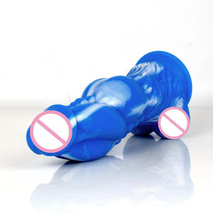 ของเล่นทางเพศ FAAK YOCY-287 ทำจากซิลิโคนเนื้อนุ่ม รูปทรงอวัยวะเพศชายมนุษย์ต่างดาว/สัตว์/สัตว์ประหลาด ดีไซน์แปลกตา สีชมพู สำหรับผู้หญิง - Product Image 5