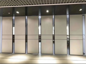 Treo có thể hoạt động tường MDF có thể tháo rời âm thanh trượt airwall chia di chuyển gấp phân vùng tường cho nhà văn phòng - Product Image 4