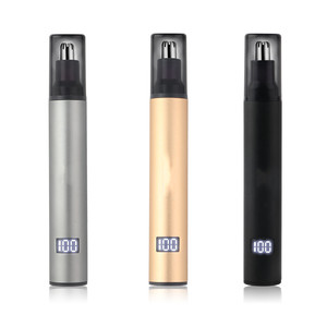 OEM Men's USB Electric Nose <b>Ear</b> Eyebrow Hair Trimmer-Low Noise Portable Mini Shaving & <b>Cleaning</b> <b>Tool</b> - Product Image 2