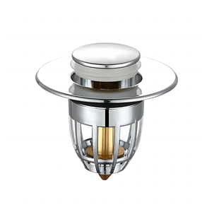 Bouchon de vidange universel anti-odeur pour lavabo, filtre de lavabo, accessoires de vidange, dispositif de retenue universel à pression pour tuyau d'évacuation - Product Image 1