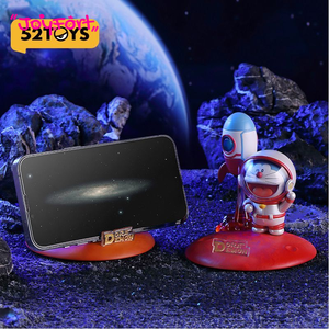 52 JOUETS Doraemon Happy Planet Stand PVC Portable Home Phone Base Ornement Trendy Play Cool Doll pour Collection Cadeau Japonais - Product Image 3