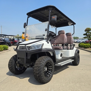 Nuovo <span class=keywords><strong>Golf</strong></span> Cart Elettrico Fuoristrada Personalizzato Color Oro, 5KW, Certificato CE/DOT EEC, in Alluminio, 4 Posti, 30-50Km/h - Product Image 4