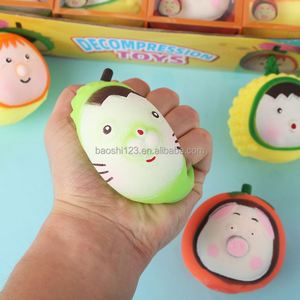 ของเล่นบีบเนื้อนุ่มรูปทุเรียน ส้มเขียวหวาน สับปะรด น่ารัก บีบแล้วคืนรูปช้า ช่วยคลายเครียด เหมาะสำหรับทุกเพศ - Product Image 3