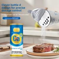 Sel de calcium écologique non iodé, raffiné, de qualité alimentaire, minéraux primaires naturels, sans agent antiagglomérant ajouté, 100 % pur