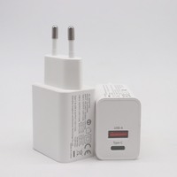Chargeur rapide GolionPower 25W PD avec ports USB Type-C + pour ordinateur portable Protection OTP/OVP Certifié CE FCC US EU UK Plug
