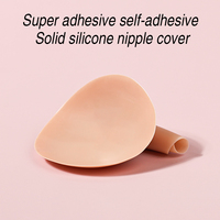 Nouvelle technologie, couvre-tétons liquides super doux sans colle, en silicone de qualité médicale, lavables, adhésifs, pour l'hygiène intime