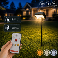 Luces Solares LED para Exteriores con Sensor IP65, para Jardín, Valla, Decoración de Patio, Luces para Césped, Resistentes al Agua, Compra al por Mayor