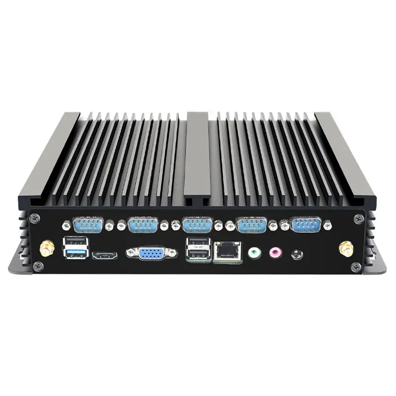 PIPO manufacture oem odm Mini Industrial desktop J1900 i3 i5 Windows10 Dual LAN Fanless computer Mini PC