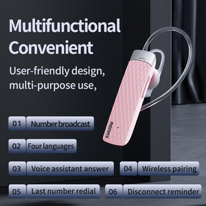 หูฟังไร้สาย RB-T9 Auricular Earbuds รุ่น TWS F9 พร้อมจอ LED แสดงผล สเตอริโอ กันน้ำ 9D - Product Image 5