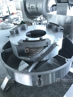 Fruit- en groentesnijder, friet- en chipsnijder met 3PK motor, roestvrij staal 304, hoge efficiëntie, capaciteit 2000-3000kg/uur