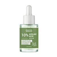 Sérum à l'acide azélaïque 10% Niacinamide Centella Asiatica Contrôle du sébum Soulagement des rougeurs Anti-imperfections Sérum pour le visage