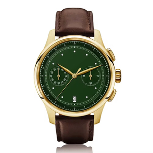 핫세일 다기능 316L 스테인리스 스틸 시계 맞춤 로고 레트로 클래식 크로노그래프 쿼츠 남성용 시계 고품질 - Product Image 4