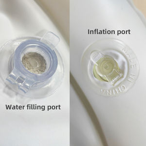 Tapis rafraîchissant rond en PVC réutilisable pour animaux de compagnie, rempli d'eau, pour chiens et chats, soulagement de la chaleur estivale, portable, lavage à la main uniquement - Product Image 4