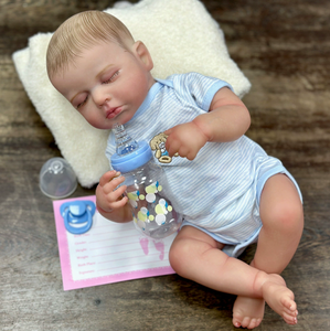 Muñeca Bebé Reborn de Silicona de Vinilo de Cuerpo Completo de 20 Pulgadas, Suave, Realista, Económica, para Niña, Venta al por Mayor - Product Image 2