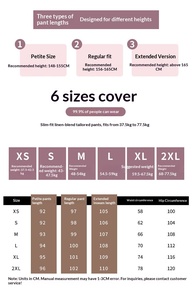 En stock, <span class=keywords><strong>pantalon</strong></span> de <span class=keywords><strong>costume</strong></span> en lin taille haute, nouveau pour l'automne, <span class=keywords><strong>pantalon</strong></span> ample à jambes larges, <span class=keywords><strong>pantalon</strong></span> décontracté droit, <span class=keywords><strong>pantalon</strong></span> long pour femmes - Product Image 6