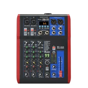 99 Dsp Effect USB Performance Stage Sound Mixer Audio 4 canali Mixer Console di missaggio professionale - Product Image 1