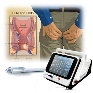 Láser de Proctología de 980 1470nm, Fibra Cónica Radial, Hemorroides, Fístula Anal, Láser para Hemorroidectomía, Láser Diodo para Proctólogo - Product Image 1