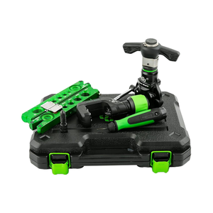 Super Stars Kit de herramientas de abocardado tipo <span class=keywords><strong>Taladro</strong></span> Inalámbrico 1/4-3/4 Single Flare 45 ° Excéntrico HVAC <span class=keywords><strong>Aire</strong></span> <span class=keywords><strong>acondicionado</strong></span> Herramienta de refrigeración - Product Image 1