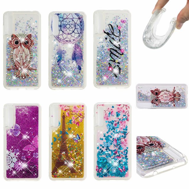 3D Glitter Phone case Shining Soft Dynamic Liquid Flashing Sand Custom Shell for samsung S21 case Bling Mobile Phone case