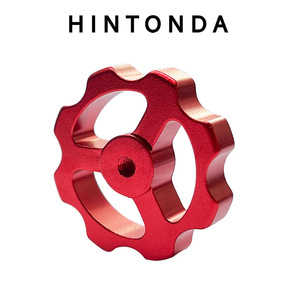 Écrou de nivellement de lit d'imprimante 3D CR10Ender3, M4, en alliage d'aluminium rouge, Kit entièrement en métal pour accessoires d'imprimante 3D CR10 Ender - Product Image 3