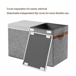 Caja de Juguetes de Gran Capacidad para Bebés, Cesta para Snacks, Organizador de Ropa Plegable - Product Image 3