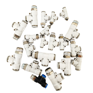 Raccord pneumatique série PD, fabricant de pièces pneumatiques en plastique, connecteur rapide fileté pour tuyau d'air, raccord de tuyau - Product Image 2